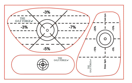 Forge Impact Labels - 25 Sheets (75 Pieces)